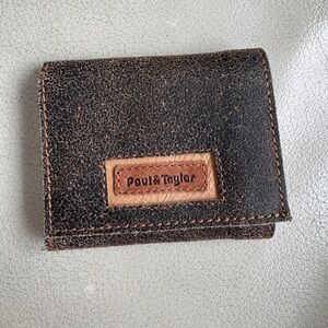 Paul & Taylor Genuine Leather Wallet USA Mens